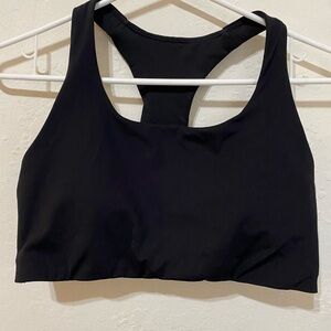 Lululemon Black Racerback Sports Bra Size 10